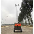 LED emergency mobile vertical convenient Lighting Tower